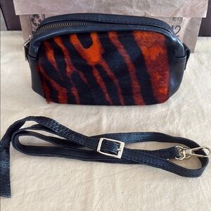 Stylish Black and Orange Women's Bag